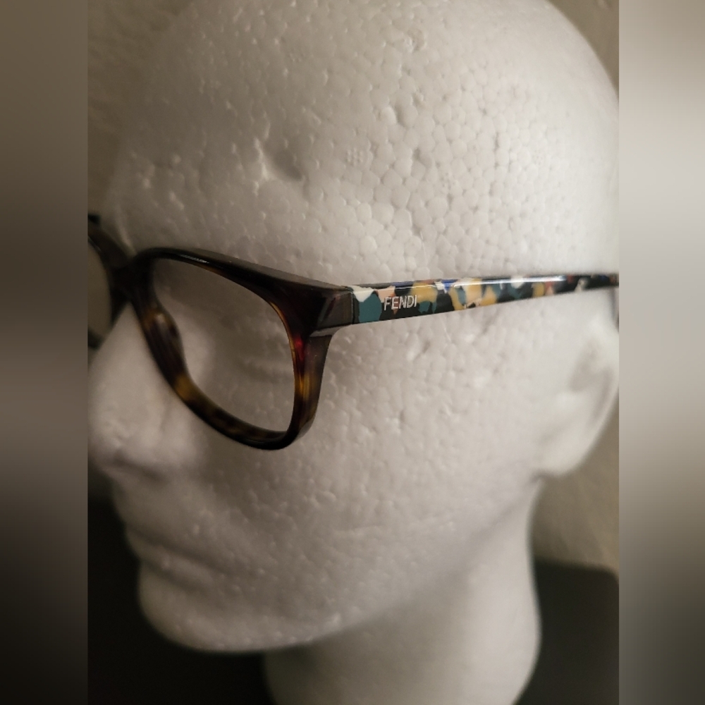 Fendi Multicolor Patterned Glasses - image 1